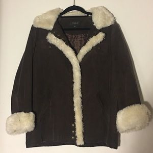Brown Womens Winter Coat